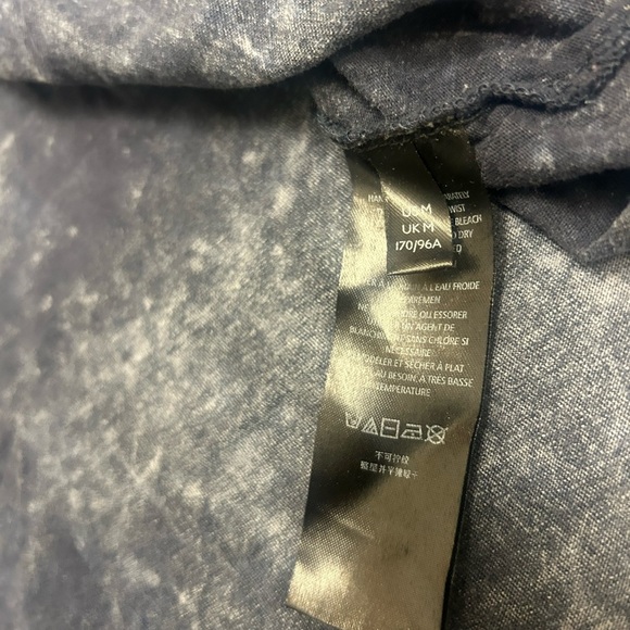 We The Free Gray and Blue Patchwork Top - Picture 14 of 15